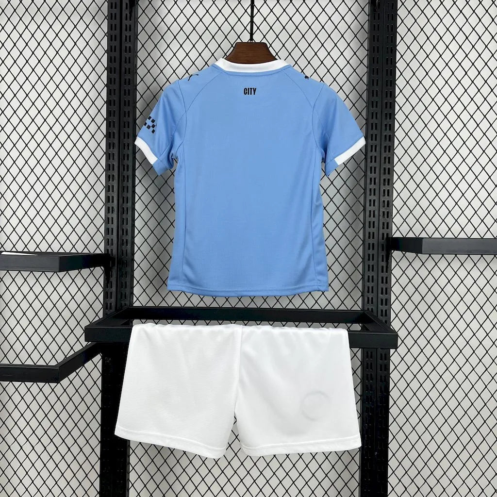 Manchester City Principal Kit Criança 25-26