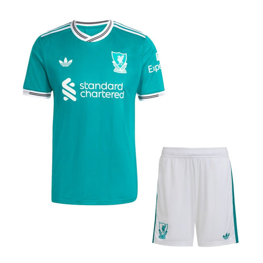 Liverpool Alternativa Kit Criança 25-26