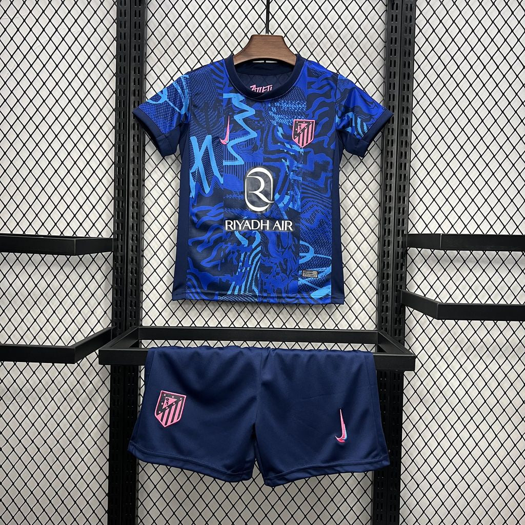 Atlético Madrid Alternativa Kit Criança 24-25