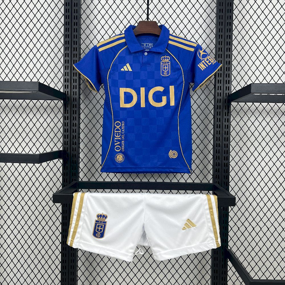 Real Oviedo Principal Kit Criança 25-26