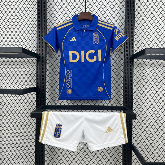 Real Oviedo Principal Kit Criança 25-26