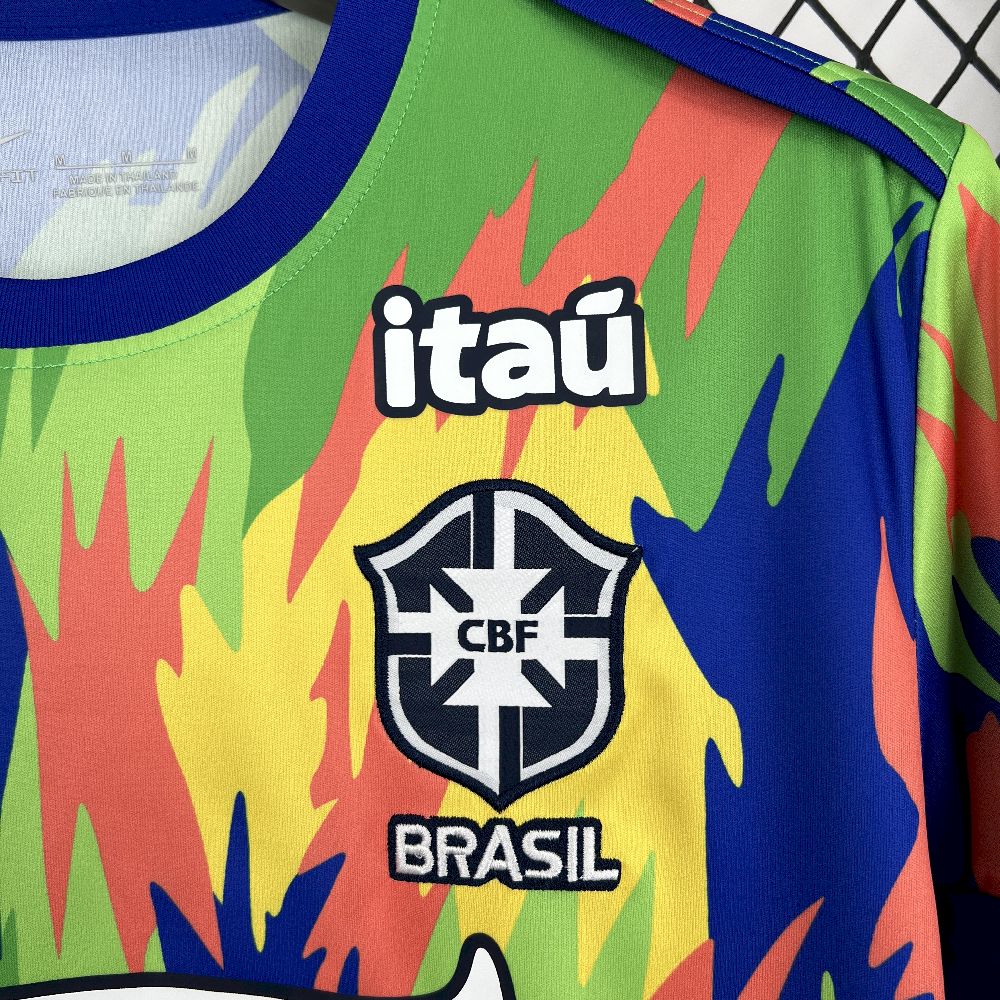 Brasil - Camisola Pré-Jogo 25-26