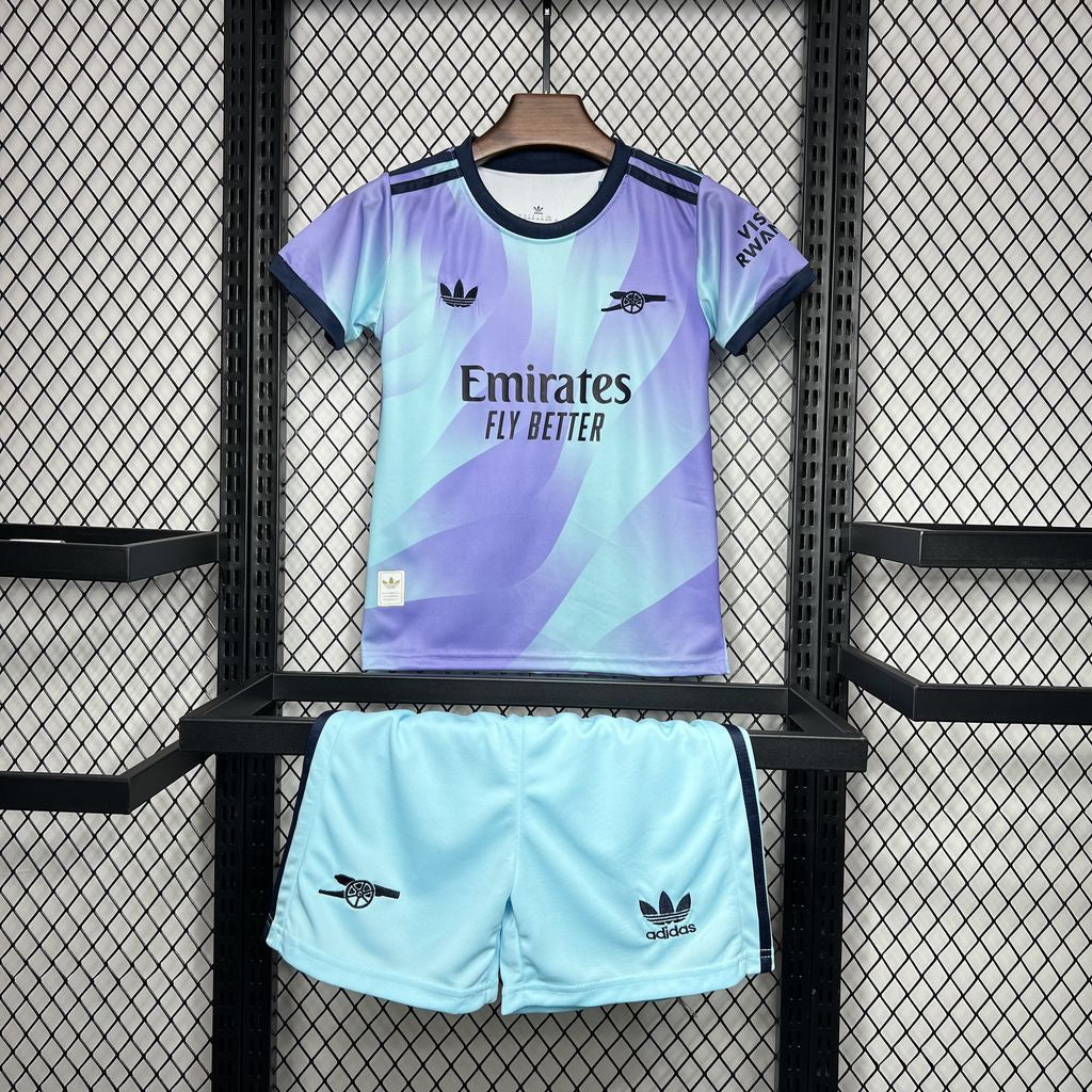 Arsenal Alternativa Kit Criança 24-25