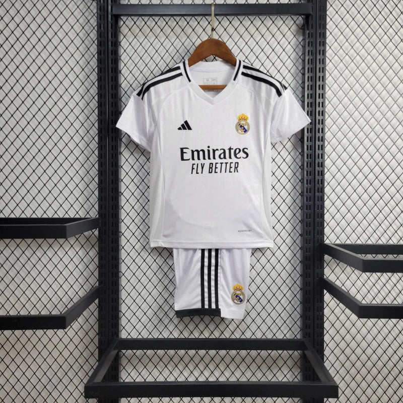 Real Madrid Principal Kit Criança 24-25