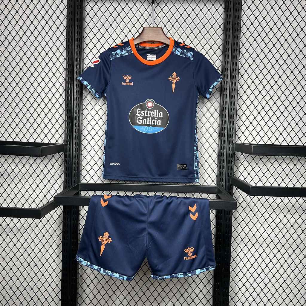 Celta Vigo Secundária Kit Criança 24-25