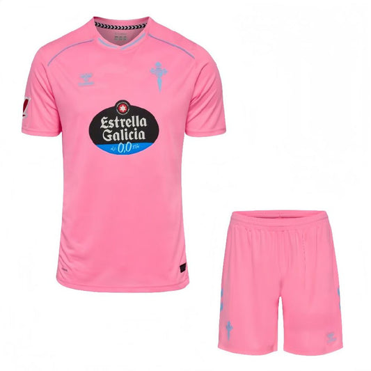 Celta Vigo Alternativa Kit Criança 25-26