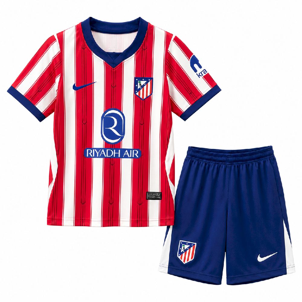 Atlético Madrid Principal Kit Criança 26-27
