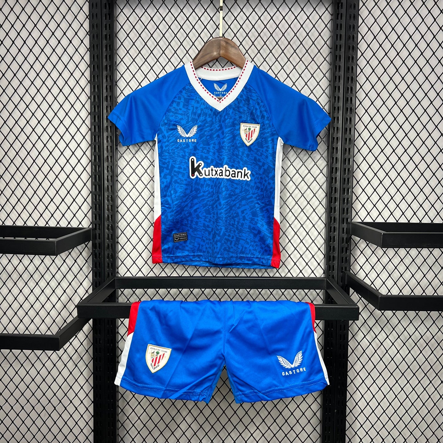 Athletic Bibao Secundária Kit Criança 24-25