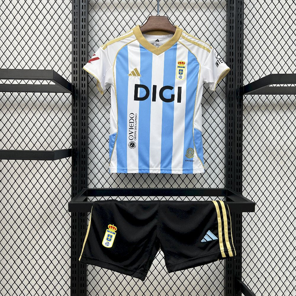 Real Oviedo Secundária Kit Criança 25-26