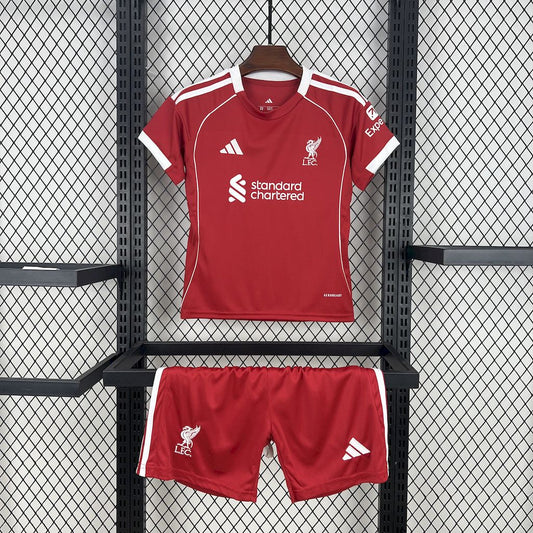 Liverpool Principal Kit Criança 25-26