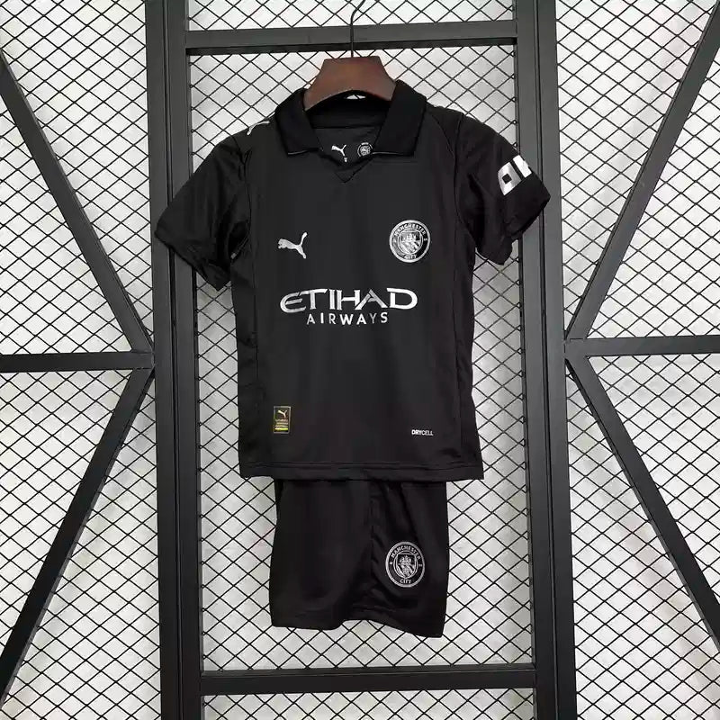 Manchester City Alternativa Kit Criança 25-26