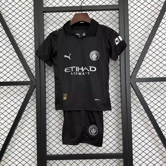 Manchester City Alternativa Kit Criança 25-26