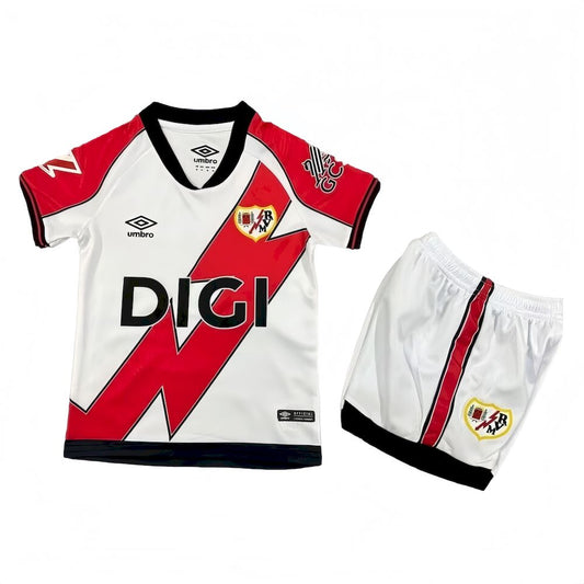 Rayo Vallecano Principal Kit Criança 25-26